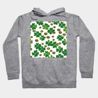 Scattered Clover 3 (MD23Pat006) Hoodie